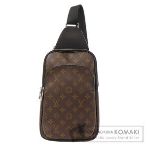 Louis Vuitton Avenue Sling Monogram Macassar Brown Body Bag